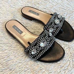 SJP rhinestone sandals 